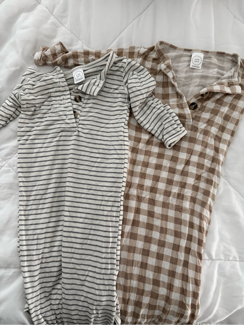 lou lou newborn gowns